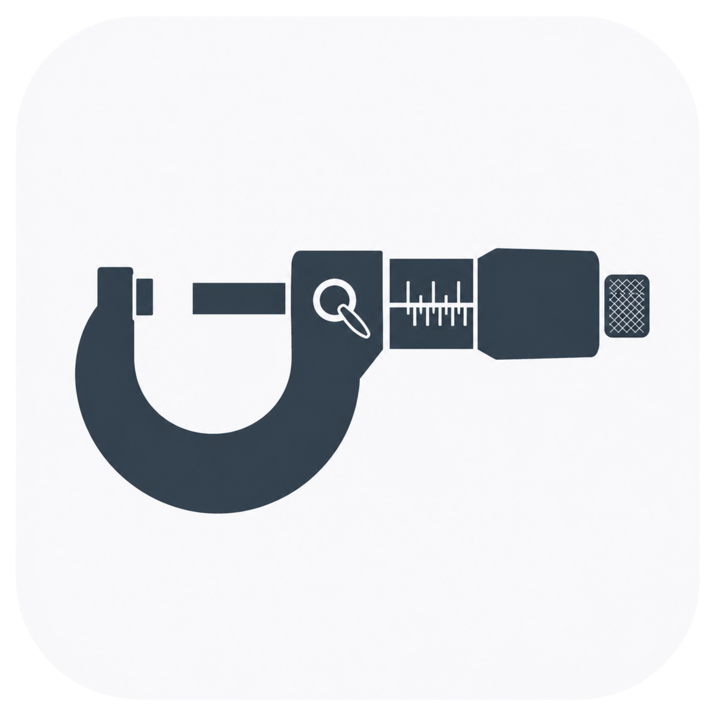 Ikon Mikrometer Sekrup
